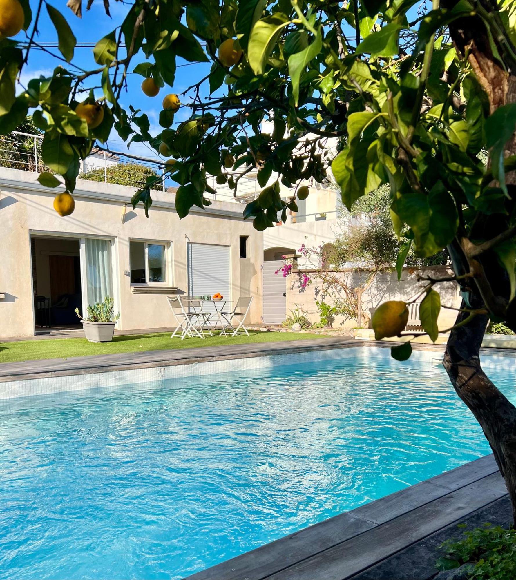 Appartement L'Arancetu Vue Mer Avec Piscine Бігулья Екстер'єр фото